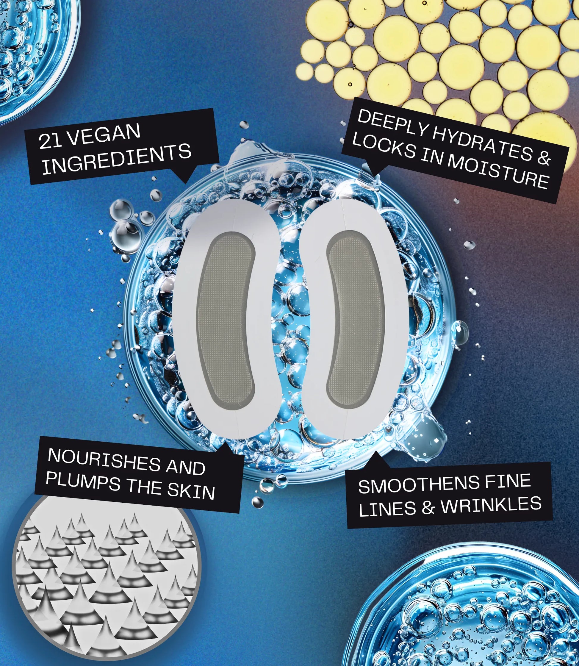 Key ingredients in RewindGlow Nano-Infused Micro Dart Patches for glowing skin